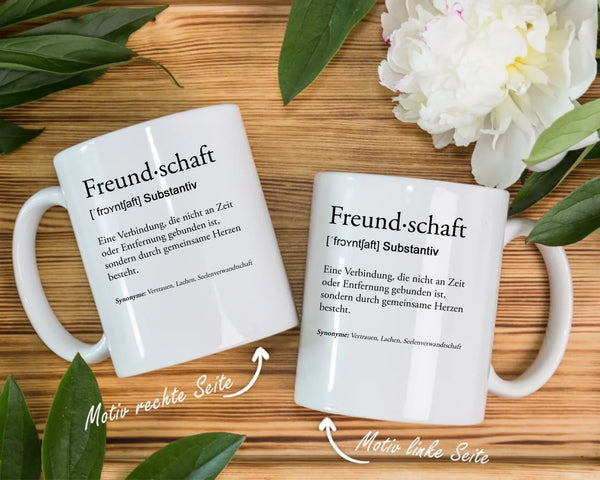 Mockup Tasse links und rechts