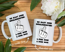 Mockup Tasse links und rechts