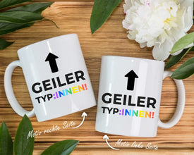 Mockup Tasse links und rechts