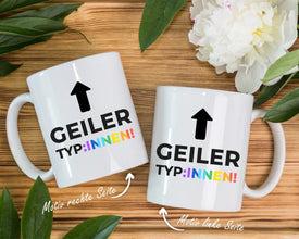 Mockup Tasse links und rechts