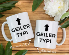 Mockup Tasse links und rechts
