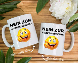 Mockup Tasse links und rechts