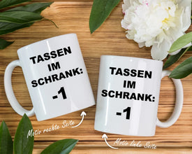 Mockup Tasse links und rechts