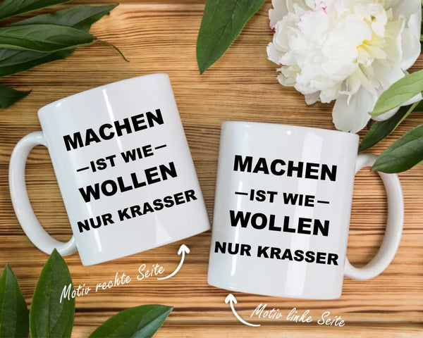 Mockup Tasse links und rechts