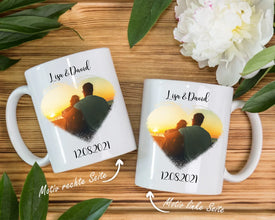 Mockup Tasse links und rechts
