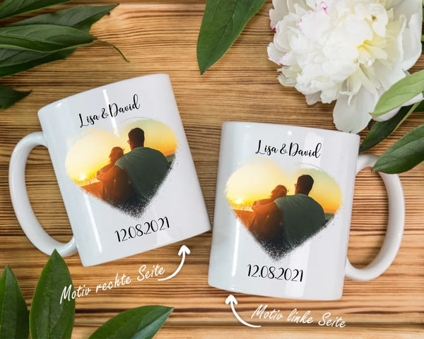 Mockup Tasse links und rechts