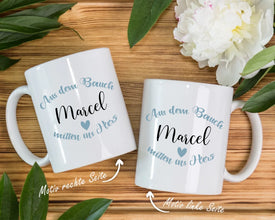 Mockup Tasse links und rechts