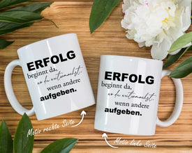 Mockup Tasse links und rechts
