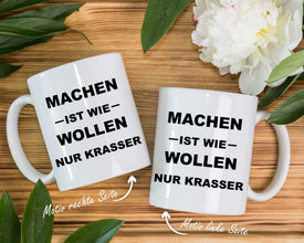 Mockup Tasse links und rechts