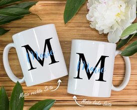 Mockup Tasse links und rechts