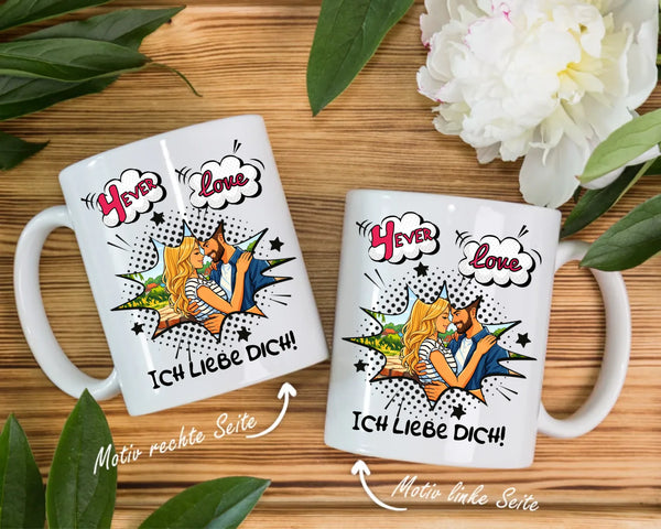 Mockup Tasse links und rechts